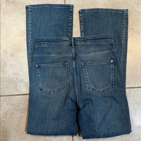 Anthropologie Pilcro The Icon Destroyed Flare Jeans 28 Bell Bottoms - Picture 8 of 8